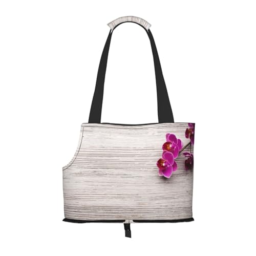 Orchid Kleine Hundetragetasche, Haustier-Umhängetasche, tragbare Tragetasche für Hunde/Katze Orchid Kleine Hundetragetasche, Haustier-Umhängetasche, tragbare Tragetasche für Hunde/Katze von KIROJA