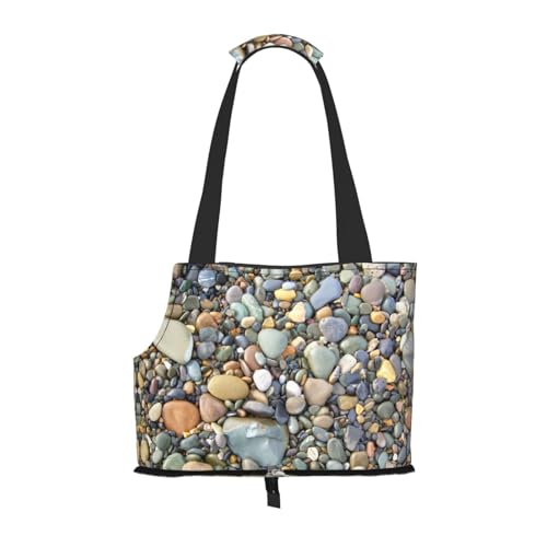 Pebble Stone Tragetasche für kleine Hunde, Schultertasche für Haustiere, tragbare Tragetasche für Hunde und Katzen Pebble Stone Tragetasche für kleine Hunde, Schultertasche für Haustiere, tragbare Tragetasche für Hunde und Katzen von KIROJA