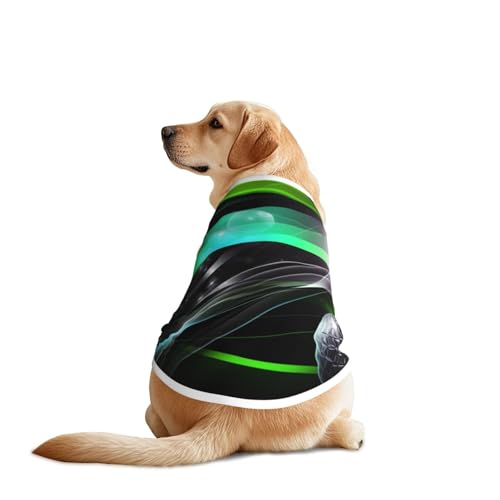 Dreidimensionales Hunde-Shirt für große und mittelgroße Hunde – atmungsaktives Haustier-T-Shirt, perfekt für den täglichen Gebrauch und besondere Anlässe von KIRROWE