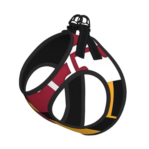 Flag of Maryland Hundegeschirr, ausgestattet mit reflektierenden Riemen und Schnellverschluss-Schnallen, geeignet für kleine Katzen und Hunde Flag of Maryland Hundegeschirr, ausgestattet mit reflektierenden Riemen und Schnellverschluss-Schnallen, geeignet für kleine Katzen und Hunde von KIRROWE