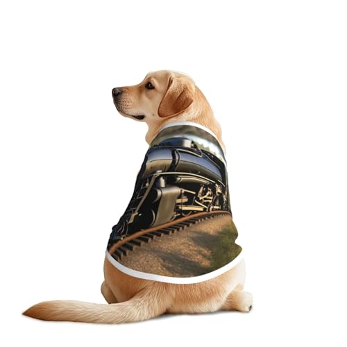 Hunde-Shirt für große und mittelgroße Hunde, atmungsaktives Netzgewebe, perfekt für den täglichen Gebrauch und besondere Anlässe Hunde-Shirt für große und mittelgroße Hunde, atmungsaktives Netzgewebe, perfekt für den täglichen Gebrauch und besondere Anlässe von KIRROWE