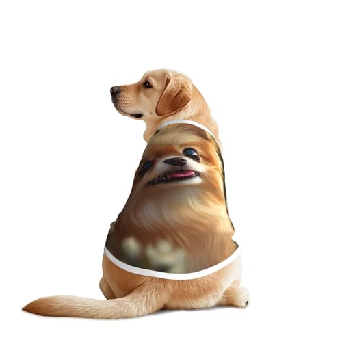 Hundeshirt für große und mittelgroße Hunde, atmungsaktives Netzgewebe, perfekt für den täglichen Gebrauch und besondere Anlässe Hundeshirt für große und mittelgroße Hunde, atmungsaktives Netzgewebe, perfekt für den täglichen Gebrauch und besondere Anlässe von KIRROWE