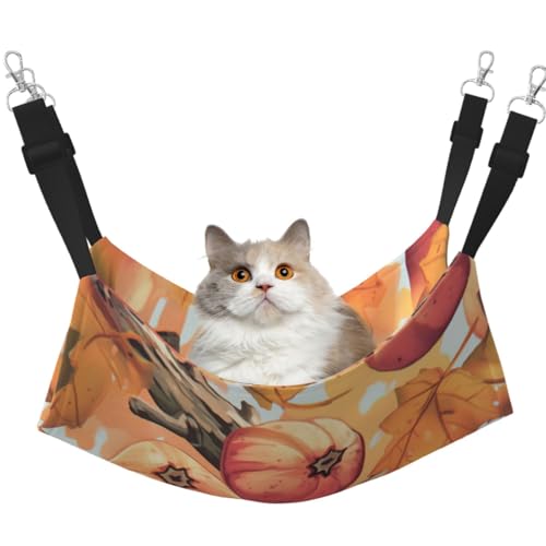 KIRROWE Beautiful Fruits Wende-Katzen-Hängematte, doppelseitig, Haustierkäfig-Hängematte, Hängebett, Schlafunterlage für kleine Tiere KIRROWE Beautiful Fruits Wende-Katzen-Hängematte, doppelseitig, Haustierkäfig-Hängematte, Hängebett, Schlafunterlage für kleine Tiere von KIRROWE