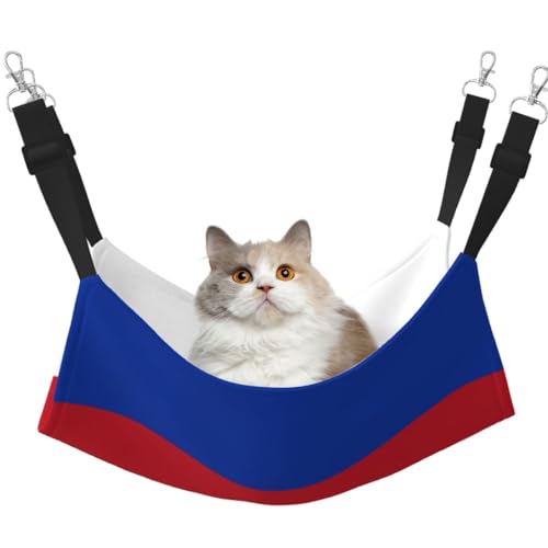 KIRROWE Flag of The Sorbs Reversible Cat Hanging Hammock,Double-Sided Pet Cage Hammock Hanging Bed Resting Sleepy Pad for Small Animals Pets KIRROWE Flag of The Sorbs Reversible Cat Hanging Hammock,Double-Sided Pet Cage Hammock Hanging Bed Resting Sleepy Pad for Small Animals Pets von KIRROWE