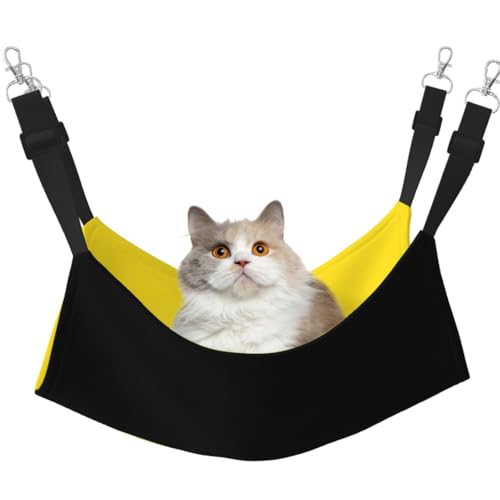 KIRROWE Flagge Baden-Württemberg Wende-Katzen-Hängematte-Doppelseitige Haustierkäfig-Hängematte Hängebett Ruheunterlage für Kleintiere Haustiere KIRROWE Flagge Baden-Württemberg Wende-Katzen-Hängematte-Doppelseitige Haustierkäfig-Hängematte Hängebett Ruheunterlage für Kleintiere Haustiere von KIRROWE