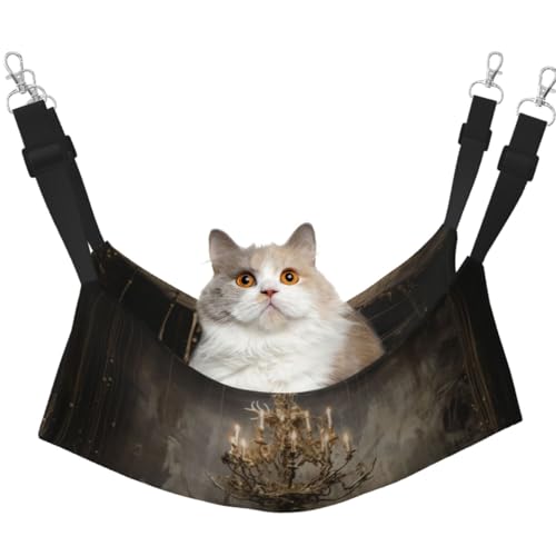 KIRROWE Forgotten Christmas Wende-Katzen-Hängematte, doppelseitig, Haustierkäfig-Hängematte, Hängebett, Ruheunterlage für kleine Tiere KIRROWE Forgotten Christmas Wende-Katzen-Hängematte, doppelseitig, Haustierkäfig-Hängematte, Hängebett, Ruheunterlage für kleine Tiere von KIRROWE