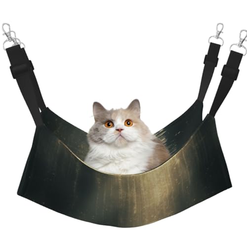 KIRROWE Swan Wende-Katzen-Hängematte, doppelseitig, Haustierkäfig-Hängematte, Hängebett, Schlafunterlage für kleine Tiere KIRROWE Swan Wende-Katzen-Hängematte, doppelseitig, Haustierkäfig-Hängematte, Hängebett, Schlafunterlage für kleine Tiere von KIRROWE