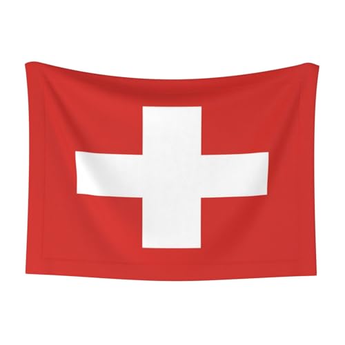 Luxuriöse Haustierdecke für Hunde mit Schweizer Flagge, weiche und warme Hundedecken für große und kleine Hunde, mehrere Größen erhältlich Luxuriöse Haustierdecke für Hunde mit Schweizer Flagge, weiche und warme Hundedecken für große und kleine Hunde, mehrere Größen erhältlich von KIRROWE