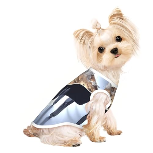 T-Shirt für kleine Hunde, weich, atmungsaktiv, für Hunde, Katzen, Jungen, Mädchen, Haustier-T-Shirt, geeignet für kleine Haustiere T-Shirt für kleine Hunde, weich, atmungsaktiv, für Hunde, Katzen, Jungen, Mädchen, Haustier-T-Shirt, geeignet für kleine Haustiere von KIRROWE