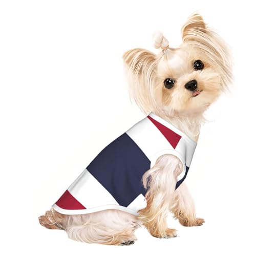 T-Shirt für kleine Hunde mit Thailand-Flagge, weich, atmungsaktiv, für Hunde, Katzen, Jungen, Mädchen, Haustier-T-Shirt, geeignet für kleine Haustiere T-Shirt für kleine Hunde mit Thailand-Flagge, weich, atmungsaktiv, für Hunde, Katzen, Jungen, Mädchen, Haustier-T-Shirt, geeignet für kleine Haustiere von KIRROWE