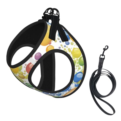 The Kingdom of Bubbles Hundegeschirr, ausgestattet mit reflektierenden Riemen und Schnellverschluss-Schnallen, geeignet für kleine Katzen und Hunde The Kingdom of Bubbles Hundegeschirr, ausgestattet mit reflektierenden Riemen und Schnellverschluss-Schnallen, geeignet für kleine Katzen und Hunde von KIRROWE