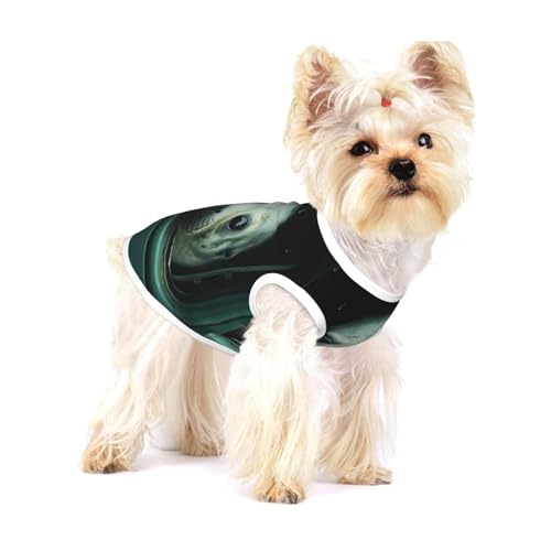 The Seals in The Cabin Hunde-Shirt, Baumwolle, weich, atmungsaktiv, für Hunde, Katzen, Jungen, Mädchen, Haustier-T-Shirt, geeignet für kleine Haustiere von KIRROWE