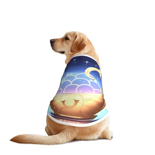The orb of Dreams Hunde-Shirt für große und mittelgroße Hunde, atmungsaktives Netzgewebe, perfekt für den Alltag und besondere Anlässe von KIRROWE
