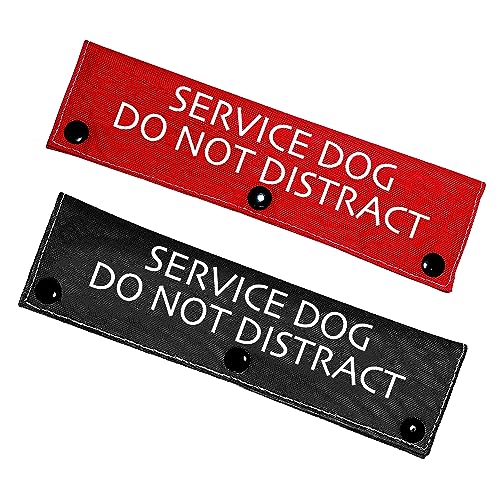 KISJO Service Dog Do Not Distract Hundeleinenhülle zum Aufhängen – Haustier-Geburtstagsgeschenk – Geschenk für Hundebesitzer und Liebhaber von KISJO