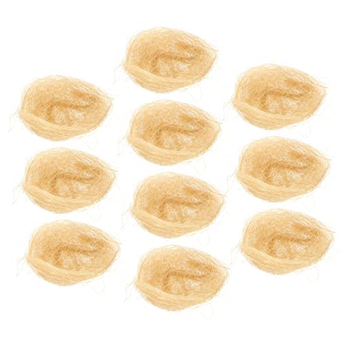 KITANDOVE 10Pcs Vogel Nest Nistkasten Künstliche Vogel Nester für Garten Decor Realistische Simulation Vogel Nest KITANDOVE 10Pcs Vogel Nest Nistkasten Künstliche Vogel Nester für Garten Decor Realistische Simulation Vogel Nest von KITANDOVE
