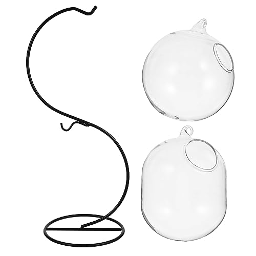 KITANDOVE 1satz Hydroponische Glasvase Mit Eisenrahmen Für Pflanzen Terrarium Behälter Für Wasserpflanzen Und Dekoration Für Tisch Und Fensterbankgestaltung KITANDOVE 1satz Hydroponische Glasvase Mit Eisenrahmen Für Pflanzen Terrarium Behälter Für Wasserpflanzen Und Dekoration Für Tisch Und Fensterbankgestaltung von KITANDOVE