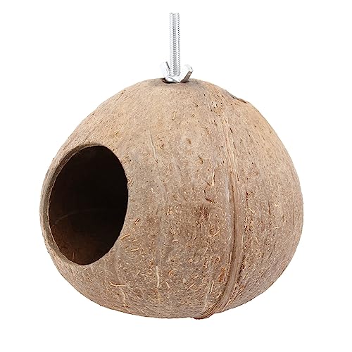 KITANDOVE 1stk Kokosnussvogelnest Handarbeit Vogelschutz Vogel Hängender Barsch Vögel Sitzen Unterschlupf Für Grasvögel Vogelhaus Bett Künstlicher Vogelschutz Gartenverzierung Hölzern Yellow KITANDOVE 1stk Kokosnussvogelnest Handarbeit Vogelschutz Vogel Hängender Barsch Vögel Sitzen Unterschlupf Für Grasvögel Vogelhaus Bett Künstlicher Vogelschutz Gartenverzierung Hölzern Yellow von KITANDOVE