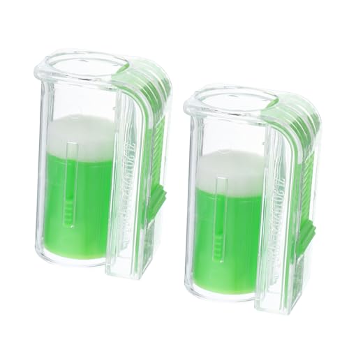 KITANDOVE 2st Mark Flasche Schaumseifenspender Schaumspender Einbauspiegel Blumengrußkarte Bandspiegel Duft Futterbienen Absorber Flüssigkeitsspender Steckschlauch Jet P.s Green von KITANDOVE
