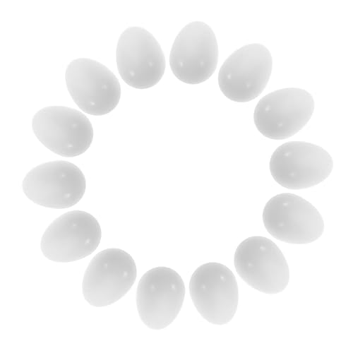 KITANDOVE 30stücke Künstliche Papageien-Eier Aus Kunststoff Dummy-Eier Für Taubenzucht Und Nestmanagement Hatching-Hilfe Für Vögel Langlebig Und Wiederverwendbar von KITANDOVE