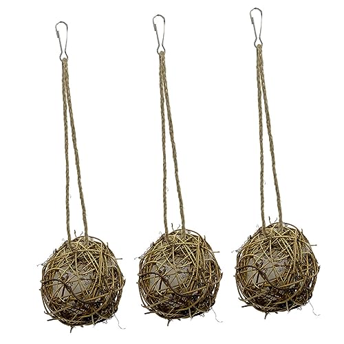 KITANDOVE Vogelspielzeug zum Aufhängen Kauspielzeug für Papageien 3er-Set sicher für Papageien Vögel Spielzeug für Käfigvögel KITANDOVE Vogelspielzeug zum Aufhängen Kauspielzeug für Papageien 3er-Set sicher für Papageien Vögel Spielzeug für Käfigvögel von KITANDOVE