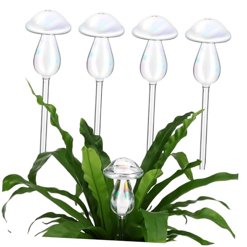 KITANDOVE 4stücke Automatische Wasserspender Für Pflanzen Stilvolle Pilz- Zur Selbstbewässerung Für Innen Und Gartenpflanzen Einfache Handhabung Kontinuierliche Bewässerungssysteme von KITANDOVE