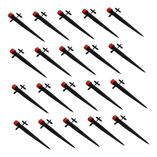 KITANDOVE 50 Stücke Pflanzen Schlauch Wasseraufnahme Nebeldüsen Bewässerung Dripper Tropfer Emitter KITANDOVE 50 Stücke Pflanzen Schlauch Wasseraufnahme Nebeldüsen Bewässerung Dripper Tropfer Emitter von KITANDOVE