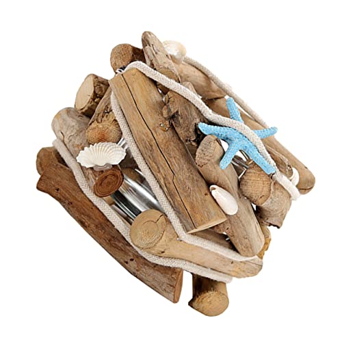 KITANDOVE Hydrokultur Blumentopf Glas Holz Desktop Pflanzer Dekorative Home Zubehör Für von KITANDOVE