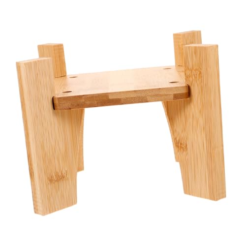 KITANDOVE Pflanzenständer Aus Holz Für Den Außen-/Innenbereich Pflanzgefäßständer Für Räume Minimalistisches Design Für Fensterbänke Und Balkone von KITANDOVE