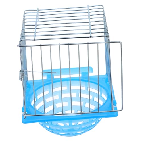 KITANDOVE Kasten Vogelnest Vogelnest Vogelbrutbox Vogelzuchtbox Vogelkäfig Eiablage Vogelkäfig-Nistplatz vogelkäfig zubehör Vogelhaus-Kits Vogelhäuschen für draußen Kolibri- Metall Blue KITANDOVE Kasten Vogelnest Vogelnest Vogelbrutbox Vogelzuchtbox Vogelkäfig Eiablage Vogelkäfig-Nistplatz vogelkäfig zubehör Vogelhaus-Kits Vogelhäuschen für draußen Kolibri- Metall Blue von KITANDOVE