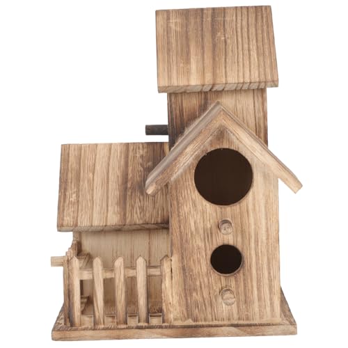 KITANDOVE Elegantes Vogelnesthäuschen Vogelhäuschen Aus Holz Für Den Außenbereich Nisthäuschen Für Papageien KITANDOVE Elegantes Vogelnesthäuschen Vogelhäuschen Aus Holz Für Den Außenbereich Nisthäuschen Für Papageien von KITANDOVE