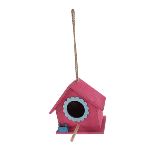 KITANDOVE Einzigartige Form Vogelnest Vogelhaus Holzmaterial Robustes Seil Zieht Vögel KITANDOVE Einzigartige Form Vogelnest Vogelhaus Holzmaterial Robustes Seil Zieht Vögel von KITANDOVE