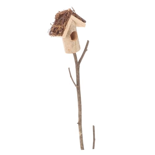 KITANDOVE Courtyard Garden Bird House Stake Robustes Vogelhaus Für Garten Und Balkon Dekorativer Nistplatz Für Vögel Für Außenbereiche Und von KITANDOVE