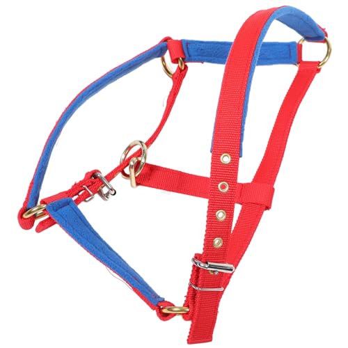 KITANDOVE Verstellbarer Halfter Für Pferd Reitbedarf Tragbares Pferdehalfter Sicherer Pferdehalfter Für Training Und Reiten von KITANDOVE
