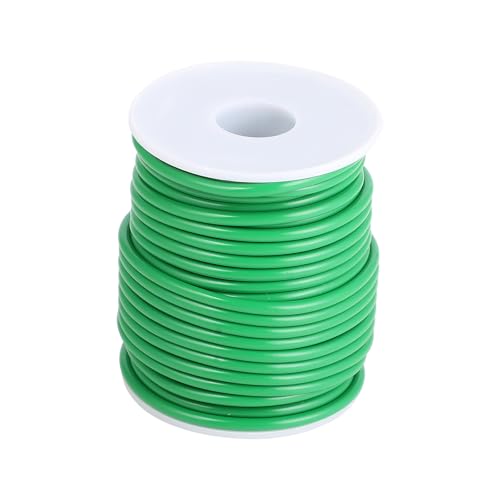KITDAHOM Weicher Pflanzenbindedraht - Pflanzendraht 3,5mm x 20m - Garten Draht - Flexibel und langlebig - Geeignet zum Befestigen von Kletterpflanzen, Weinreben und Blumen (Grün) von KITDAHOM