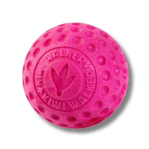 KIWI WALKER Dog Toy Made of TPR, for Dogs and Puppies (Rosa, Maxi) von KIWI WALKER