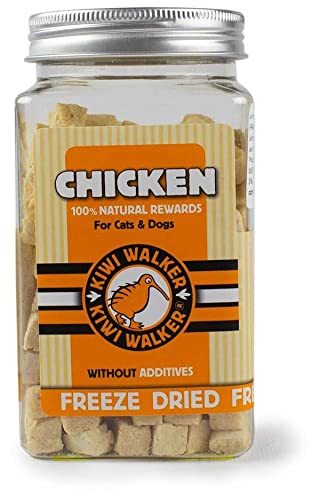 KIWI WALKER Gefriergetrocknete Leckerlis für Hunde | Geschmacksmix (1 Packung, Huhn) von KIWI WALKER