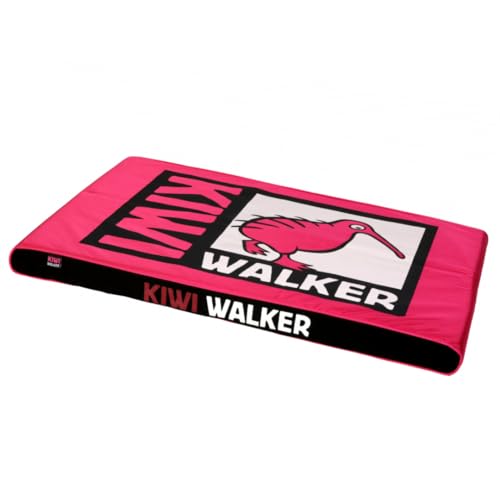 KIWI WALKER Haustiermatratze | orthopädisches Bett | (Rosa und Schwarz, XXL) von KIWI WALKER