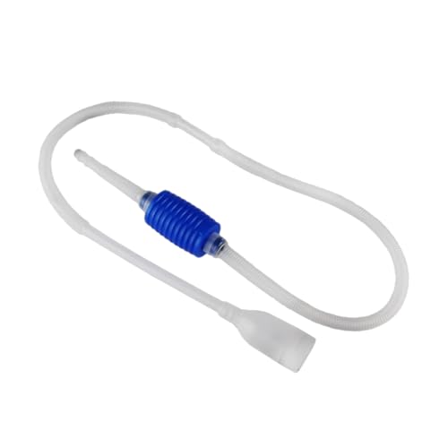KIXZSAZ Aquatisches Reinigungswerkzeug zum einfachen Entfernen von Rückständen. Aquarium Wasserwechsler Reiniger aus Kunststoff für Aquarien von KIXZSAZ