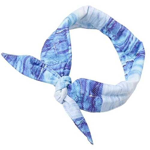 KIXZSAZ Chongqilao Kühlbandage | Haustier bequem und glücklich mit Kühltuch Kühlschal | Katzenkühlhalsband Hundeschal, Blau, S KIXZSAZ Chongqilao Kühlbandage | Haustier bequem und glücklich mit Kühltuch Kühlschal | Katzenkühlhalsband Hundeschal, Blau, S von KIXZSAZ