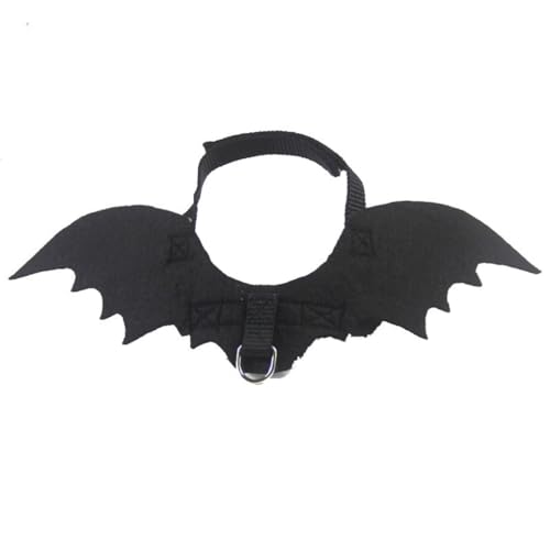 KIXZSAZ Halloween Pet Bat Pets Kostüme Freaky Dress Up Transformationszubehör Solide Festivals in Mehreren Größen für Katzen und Hunde, L von KIXZSAZ