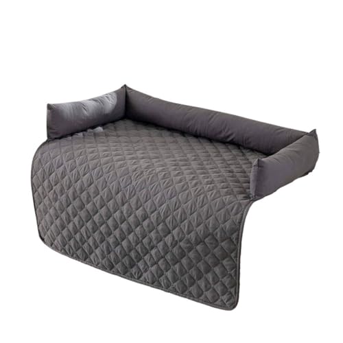KIXZSAZ Haustierdecke für Couch, Bett, Schutz zum Kuscheln und Möbelstoff, wasserdichte Hundebettmatratze, Rutschfester Sofabezug, dunkelgrau, 75 * 75 KIXZSAZ Haustierdecke für Couch, Bett, Schutz zum Kuscheln und Möbelstoff, wasserdichte Hundebettmatratze, Rutschfester Sofabezug, dunkelgrau, 75 * 75 von KIXZSAZ