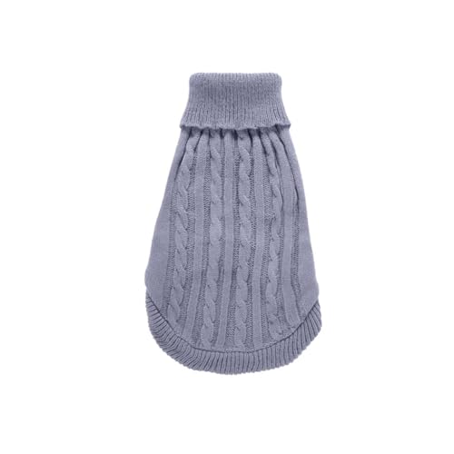 KIXZSAZ Hundebekleidung, atmungsaktives Welpenhemd, Verschiedene Größen, Welpenkleid, universell, Mehrfarbig, verdicken, Haustierzubehör, Grau, L von KIXZSAZ