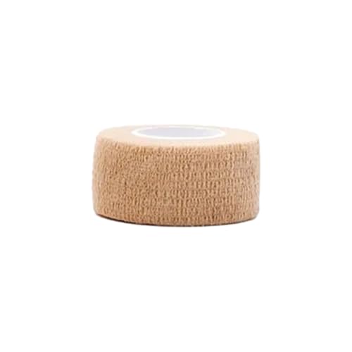 KIXZSAZ Klebebinde für den Sport – schützende, Bequeme, leichte, einfach zu tragende Selbstklebende elastische Bandage, Teintfarbe, 2.5 cm * 4.5 m KIXZSAZ Klebebinde für den Sport – schützende, Bequeme, leichte, einfach zu tragende Selbstklebende elastische Bandage, Teintfarbe, 2.5 cm * 4.5 m von KIXZSAZ