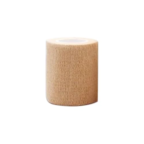 KIXZSAZ Klebebinde für den Sport – schützende, Bequeme, leichte, einfach zu tragende Selbstklebende elastische Bandage, Teintfarbe, 5 cm * 4.5 m KIXZSAZ Klebebinde für den Sport – schützende, Bequeme, leichte, einfach zu tragende Selbstklebende elastische Bandage, Teintfarbe, 5 cm * 4.5 m von KIXZSAZ