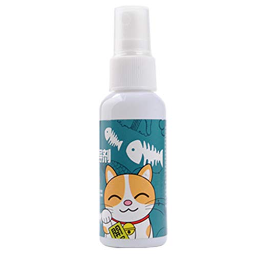 KJ-KUIJHFF 50 ml Katzenminze-Spray, Haustier-Trainings-Spielzeug, natürliche, gesunde Katzenminze, lustiges Kratzspielzeug, Haustierzubehör von LGYKUMEG