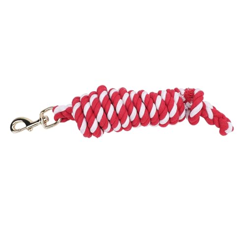 KJAOYU Equine Performance Lead Rope, Horse Lead Rope, Soft Woven Horse Leading Rope - Cotton Rope with Secure Hardware for Training and Equestrian Activities KJAOYU Equine Performance Lead Rope, Horse Lead Rope, Soft Woven Horse Leading Rope - Cotton Rope with Secure Hardware for Training and Equestrian Activities von KJAOYU