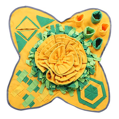 KJAOYU Interactive Foraging Mat for Pets,Soft Plush Sniffing & Feeding Training Pad,Ideal for Dogs & Cats Mental Stimulation Encourages Genuine Foraging Skills in a Fun Way Perfect KJAOYU Interactive Foraging Mat for Pets,Soft Plush Sniffing & Feeding Training Pad,Ideal for Dogs & Cats Mental Stimulation Encourages Genuine Foraging Skills in a Fun Way Perfect von KJAOYU