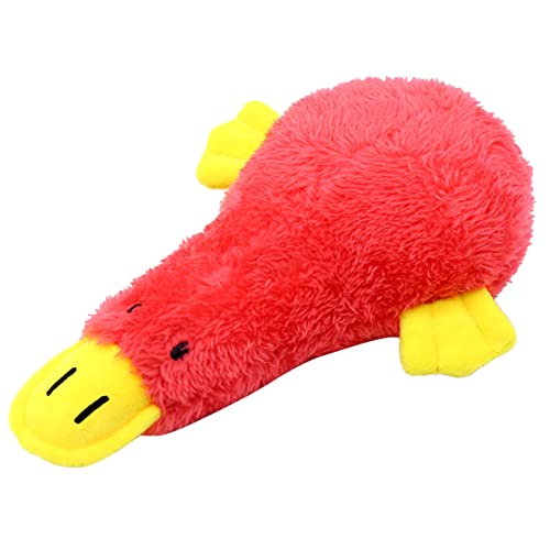 KJDKNC Hundespielzeug, Plüsch, quietschend, für Welpen, Kauspielzeug, weiches Verstecken, für die Zahnreinigung, weiße Ente KJDKNC Hundespielzeug, Plüsch, quietschend, für Welpen, Kauspielzeug, weiches Verstecken, für die Zahnreinigung, weiße Ente von KJDKNC