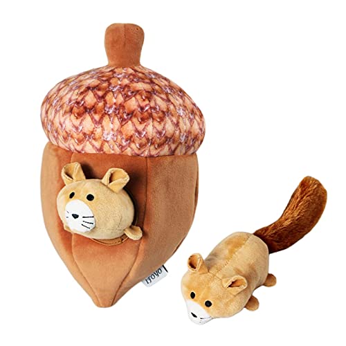 KJDKNC Hundespielzeug, quietschendes Plüsch-Hundespielzeug, interaktives Quietschverstecken, Aktivität, Plüsch-Hundespielzeug, Welpe und Haustier für Hunde KJDKNC Hundespielzeug, quietschendes Plüsch-Hundespielzeug, interaktives Quietschverstecken, Aktivität, Plüsch-Hundespielzeug, Welpe und Haustier für Hunde von KJDKNC