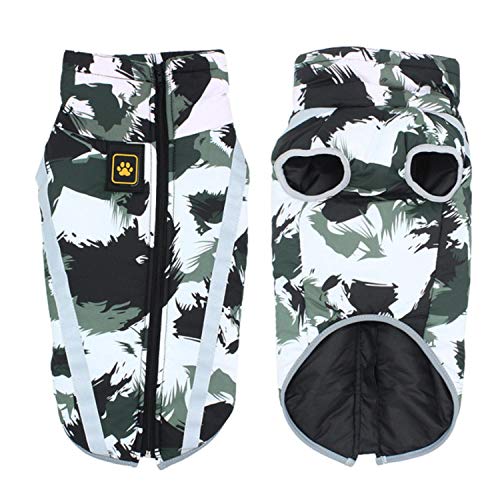 KKDIY Winter Warme Hundekleidung Winddicht wasserdichte Hundemäntel Haustier Outdoor Jacken Reflektierendes Plaid Design Haustier Kleidung Für Hunde Winter KKDIY Winter Warme Hundekleidung Winddicht wasserdichte Hundemäntel Haustier Outdoor Jacken Reflektierendes Plaid Design Haustier Kleidung Für Hunde Winter von KKDIY